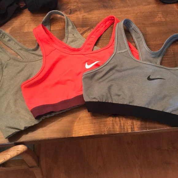 Nike Other - 3 like new Nike sports bras